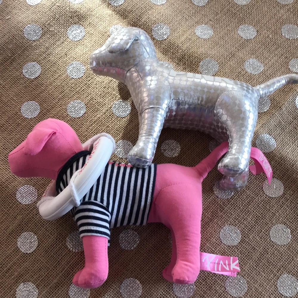 Pink Victoria Secrets Dogs 🐶 2 to choose from EUC - Picture 6 of 8